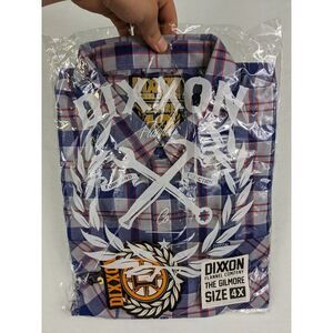 Dixxon Gilmore Flannel Shirt Mens 4XL Green Plaid Long Sleeve Form & Function